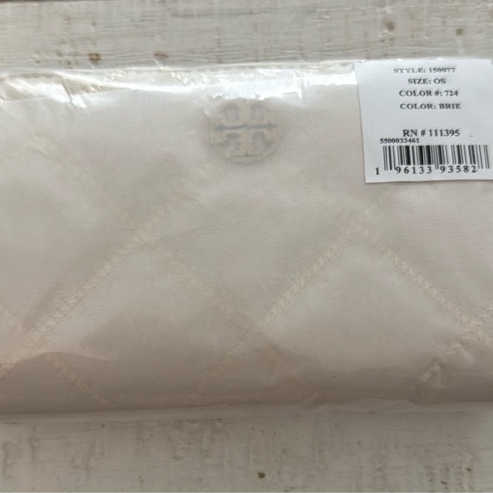 Tory Burch NWT medium Willa  wallet in color Brie - Picture 4 of 5